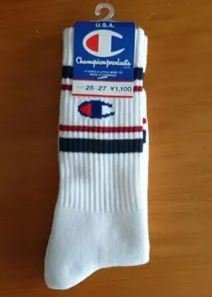 Champion ストライプソックス 25-27cm