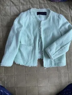 zara ノーカラージャケット