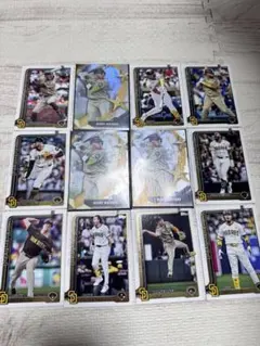 Topps サンディエゴ・パドレス トレーディングカード 12枚セット