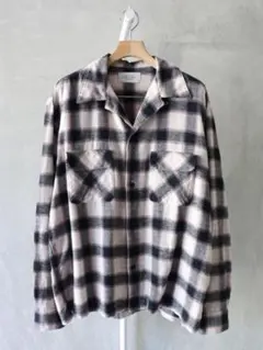 unused ombre checked shirt size 0のサムネイル