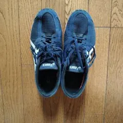 asics ランニングシューズ ネイビー