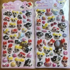 パワーパフガールズ 3Dポップシール 2シートセット