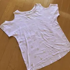 水洗のみGAP KIDS 肩あきカットソー 12歳 150サイズ 女の子XL