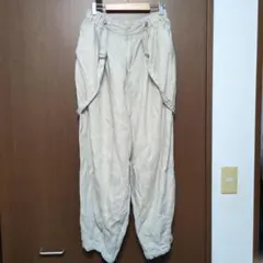 niko and... ニコアンド　FINEリネンツイルパンツ