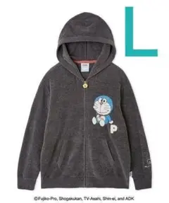 gelato pique 「ドラえもん」「メンズ」ジャガードパーカ(L)