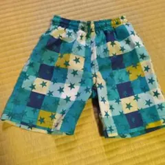 90サイズ　水着　男の子　派手色　　ベビー　キッズ　星柄
