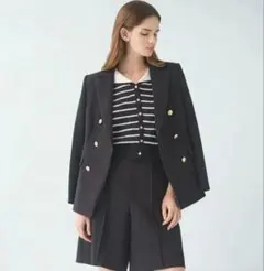 FOXEY JACKET “NOBLESSE" ミッドナイトブルー 42sizeのサムネイル
