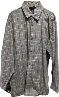 長袖シャツ　チェック　90s FB