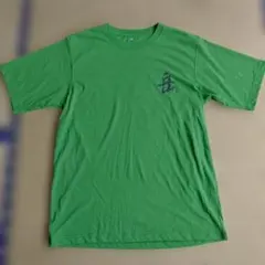 モンベル廃盤「岳」プリント Tシャツ グリーン (L)
