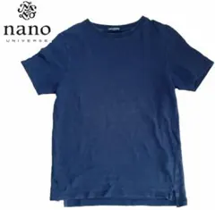 NANO UNIVERSE ナノ・ユニバース ネイビー Tシャツ カットソー S