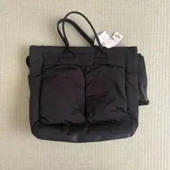 【新品未使用】ユニクロC 2WAYユーティリティバッグ　ブラック