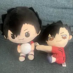 ハイキュー‼︎ 音駒 黒尾鉄朗 ぬいぐるみ マスコット 2個セット まとめ売り