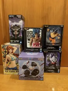 ワンピース＆ドラゴンボール フィギュア6体セット