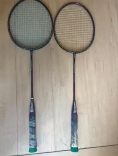YONEX ジャンク バドミントンラケット 2本セット - メルカリ