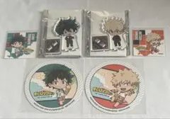 ヒロアカ　アニメイトカフェ　緑谷出久　爆豪勝己　6点セット