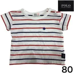 POLO ボーダー　Tシャツ　80のサムネイル