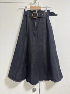 プロポーションボディドレッシング デニムスカート