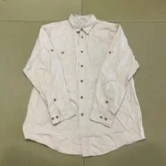 ORVIS 長袖シャツ ベージュ 生成り L