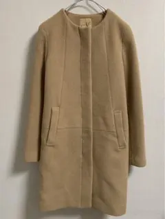natural beauty basic ウールコート　ベージュ　S　S