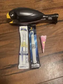 ホークス　応援グッズセット　復刻版メガホン　ルミカライト　応援クラッカー