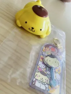 ★2種セット★サンリオキャラクターズチョコレートマスコットチャームポムポムプリンのサムネイル