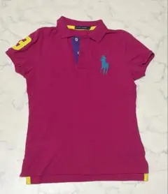 Ralph Lauren ピンク ポロシャツ S