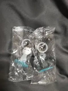 しょんぼり猫 めじるしアクセサリー 長毛B・長毛C　2種セット