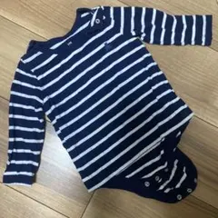 baby GAP ストライプロンパース 6-12ヶ月　70cm