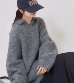 mystic シアーキャミSETワンピース　ニットのみ