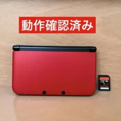 NINTENDO 3DS LL レッド×ブラック　16GB SDカード付き