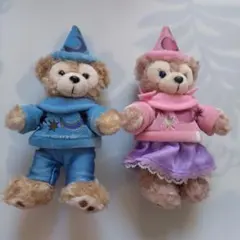 ディズニーシー ダッフィー シェリーメイ ぬいぐるみバッジ