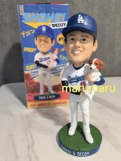 大谷翔平　デコピン 2024年8月28日球場配布 ボブルヘッド人形 限定版 MS】大谷翔平 デコピン 8月28日ドジャース球場配布 ボブルヘッド人形