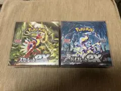 ポケモンカードゲーム スカーレットex & バイオレットex 未開封　プロモ付き