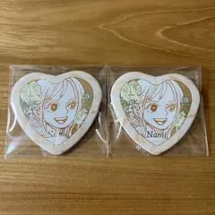 ワンピース ナミ ハート缶バッジ セット