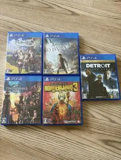 PS4 ゲームソフト 5本セット