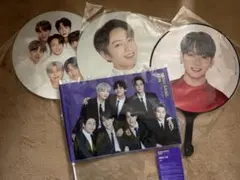 BTS グク うちわ、フラッグ、ミニフラッグ5点セット