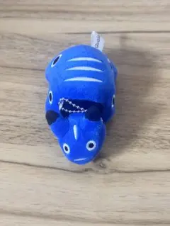 Qualia べこ ぬいぐるみ マスコット ブルーのサムネイル