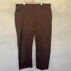 【希少】USA製80’s 90’sディッキーズ874ブラウン TALONジップ