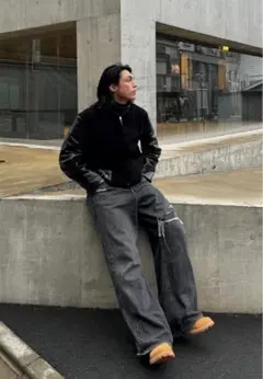 【Diesel】　Straight Jeans D-Rise 007f6