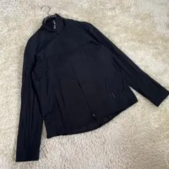 Calvin Klein jeans (S) ナイロンジャケット 無地 黒