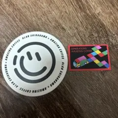 AMAZING COFFEE GENE ステッカー 白濱亜嵐