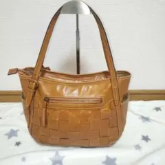 【美品】Dakota　ダコタ　サンガ2　レザートートバッグ　メッシュハンドバッグ