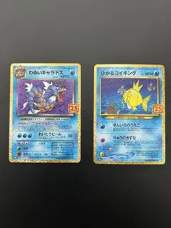 【美品】ひかるコイキング わるいギャラドス 25th 2枚セット