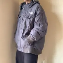 【90s〜】The North Face グレー ダウンジャケット
