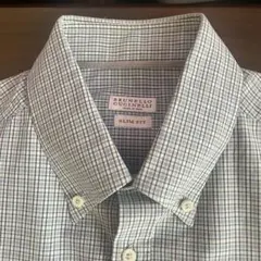 BRUNELLO CUCINELLI チェック柄シャツ スリムフィット Lのサムネイル