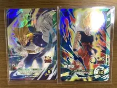 ドラゴンボール　スーパーダイバーズ SDV4-011 ベジータ SR 悟空