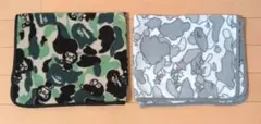 アベイシングエイプ A BATHING APE フリースブランケット2枚組