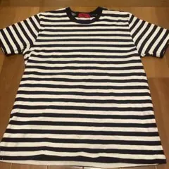 SUPER HAKKA ボーダー 半袖 Tシャツ ネイビー ホワイトのサムネイル