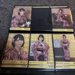 筒井あやめ 乃木坂46 浴衣2026 真夏の全国ツアー 生写真5種コンプ