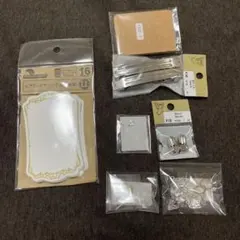 ハンドメイド アクセサリーパーツ 台紙 まとめ売り